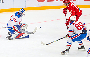 «СКА-1946» Павла Мойсевича с минимальной разницей в счете переиграл МХК «Спартак» в пятом матче финальной серии Кубка Харламова