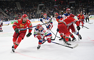 Сборная Беларуси уступила россиянам в последнем матче «Лига ставок. Тур сборной», но стала победителем турнира