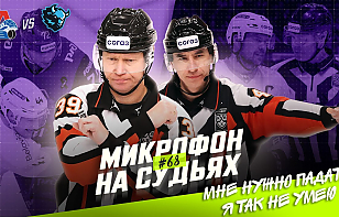 «Подслушано» с судьями КХЛ на матче минского «Динамо» и «Локомотива»