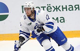 Александр Скоренов забросил седьмую шайбу в нынешнем сезоне КХЛ