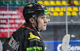 Олег Качеловский: классно соревноваться на таких турнирах. Я просто хочу наслаждаться этим и показать хороший хоккей всем болельщикам