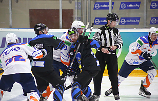 «Химик» забросил 8 шайб «Локомотиву», Калугин, Рядченко и Вертинский заработали по 3 бомбардирских балла