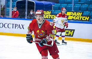 Иван Дроздов: немножко поменяли систему после первого периода и забросили две шайбы