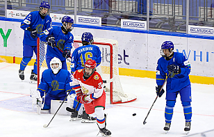 Россия U16 забросила семь шайб Казахстану U18 на Кубке Президентского спортивного клуба