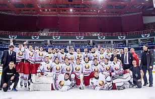 Молодежная сборная Беларуси уступала 0:2 после двух периодов, но вырвала победу у России U18 и выиграла Кубок Будущего в Минске