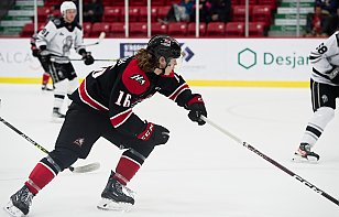 Даниил Боурош достиг отметки в 40 очков в сезоне QMJHL