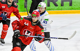 Дубль Германа Поддубного помог «Неману» переиграть «Динамо-Молодечно»