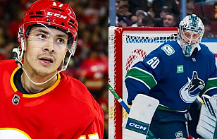 «Калгари» переиграл «Ванкувер». Егор Шарангович заработал ассист, Никита Толопило пропустил 4 шайбы