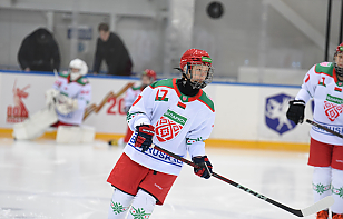 Женская сборная Беларуси U15 забросила пять шайб команде Вологодской области и выиграла второй матч на четвертом этапе всероссийского соревнования