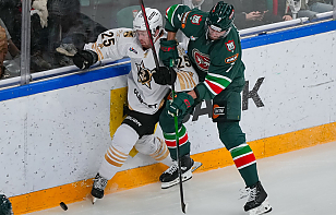 Степан Фальковский поучаствовал в победной шайбе «Ак Барса» с «Адмиралом»