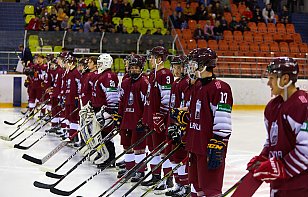 Стал известен расширенный состав сборной Латвии на молодежный чемпионат мира