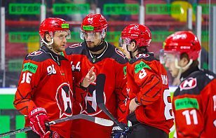 «Неман» забросил 3 шайбы в первом периоде, сдержал натиск и одержал победу над «Могилевом»