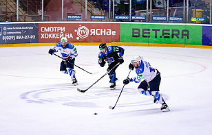 Шайба Евгения Соломонова в овертайме принесла «Витебску» победу над «Химиком»