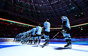 Ксавье Уэлле вернулся в первое звено, Зак Фукале занял место в воротах. Состав минского «Динамо» на матч со СКА