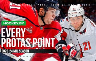Лучший год Алексей Протаса в НХЛ: Hockey.by собрал все очки форварда в сезоне-2023/24 в одном видео