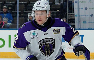 Артем Борщев забросил первую шайбу в ECHL