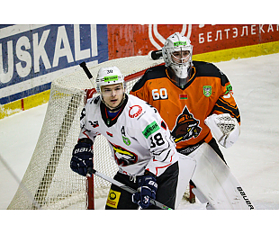 «Шахтер» забросил три шайбы «Гомелю» и одержал победу в первом матче 1/4 финала Кубка Президента