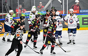 Нассер Субхи во втором овертайме принес «Гомелю» победу над «Металлургом» в стартовом матче четвертьфинальной серии