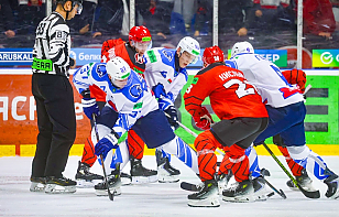 «Неман» отыгрался на последней минуте матча с «Витебском» и вырвал победу в серии послематчевых бросков