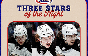 Тройка Ильи Протаса признана лучшей по итогам игрового дня в АХЛ