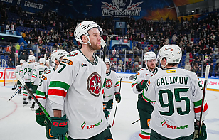Фальковский забросил шайбу в победном матче с «Салаватом Юлаевым»