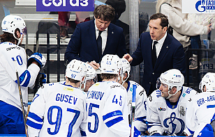 Вячеслав Козлов: пропустили две шайбы в первом периоде и потом всю игру пытались отыграться. С таким соперником, как «Динамо-Минск», это сделать сложно