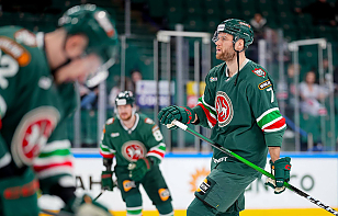 Голевая передача Степана Фальковского помогла «Ак Барсу» одержать девятую победу кряду