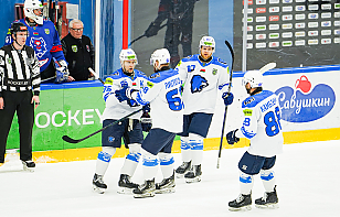 Шатаут Бобарико и голы Соломонова, Ипатова и Гончарова помогли «Витебску» добыть третью победу в четвертьфинальной серии с «Брестом»