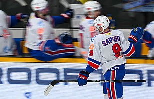 Сергей Сапего на «Минск-Арене» огорчил болельщиков «Динамо», принеся СКА победу в овертайме