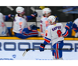 Сергей Сапего на «Минск-Арене» огорчил болельщиков «Динамо», принеся СКА победу в овертайме