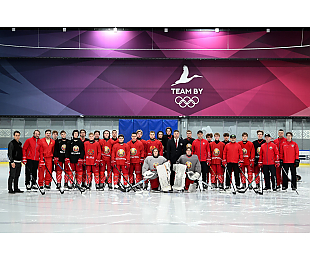 Олимпийские чемпионы Богдан Киселевич и Андрей Зубарев провели мастер-класс для юношеской и юниорской сборных Беларуси