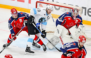 Минское «Динамо» обыграло в Москве ЦСКА и впервые в истории вышло во второй раунд Кубка Гагарина