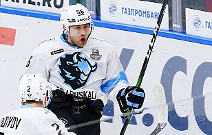 Павел Варфоломеев признан лучшим нападающим недели в КХЛ