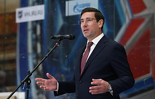 Александр Гуськов: вы видели, какое грандиозное, масштабное шоу сегодня было перед матчем «Динамо-Шинника». Все – по стандартам КХЛ