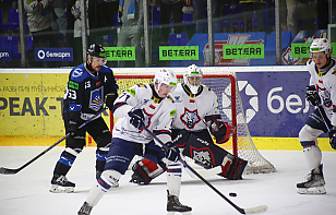 Шайба Михаила Стефановича в овертайме принесла «Металлургу» победу над «Химиком»