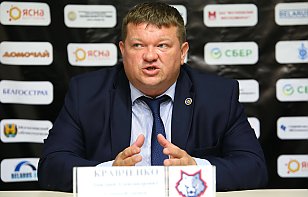 Дмитрий Кравченко: открытый получился хоккей, в данный момент не готовы мы в такой играть