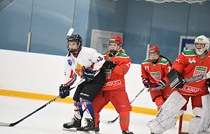Женская сборная Беларуси U18 уступила команде Московской области