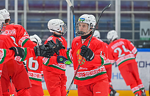 Беларусь U14 в четвертьфинале «Территории хоккея» сыграет с командой Центрального ФО