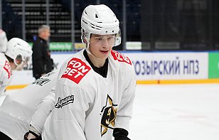 Егор Чезганов – о первом матче в составе «Адмирала»: немного не с того начали, много удалялись