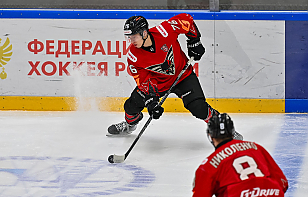 Даниил Степанов заработал ассист в матче ВХЛ