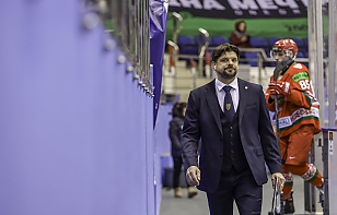 Андрей Михалев: не все у нас получилось в матче. Контроль шайбы был, но двигались мы слабо