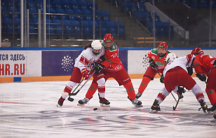 Женская сборная Беларуси U18 уступила сверстницам из Москвы-2