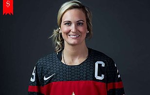 Легендарная канадская хоккеистка будет знаменосцем своей сборной на открытии Олимпиады