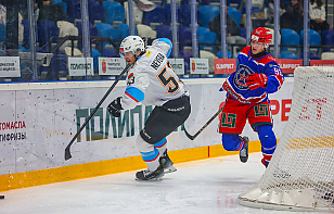 Силовой прием Дмитрия Неверы вошел в топ-10 моментов недели МХЛ