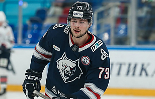 Егор Юзленко провел товарищеский матч «Нефтехимика» во втором звене