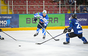 Голы Денисова и Аношко в концовке третьего периоде принесли победу «Динамо-Молодечно» над «Витебском»