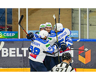 «Витебск» забросил 3 шайбы в третьем периоде и одержал победу над «Брестом»