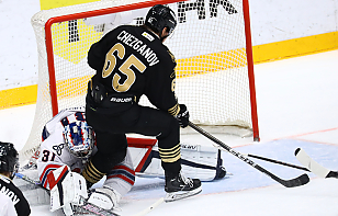 Егор Чезганов набрал 1+1 и помог «Адмиралу» обыграть «Барыс»