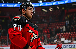 Игорь Мартынов впервые отличился в Кубке Гагарина-2025