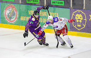 Шайба Станислава Кучкина в овертайме принесла «Юности» победу над «Могилевом»